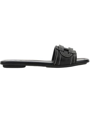 Hogan H685 Slipper H - Black