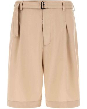 Cellar Door Viper Bermuda Shorts - Natural