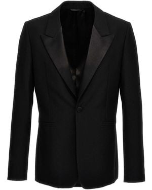 Givenchy Peack Lapel Blazer - Black