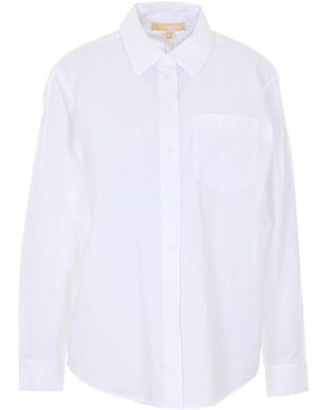 MICHAEL Michael Kors Shirt With Frontal Buttons Closure - White