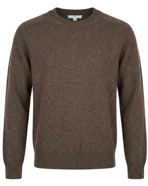 Malo Cashmere Round Neck - Brown