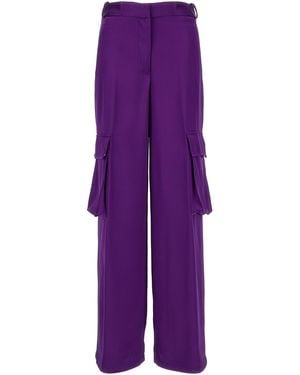 Versace Duchesse Trousers - Purple