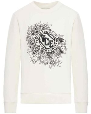Golden Goose Journey Crew-Neck Sweatshirt - White