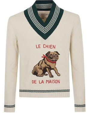 Valentino Garavani Le Chien De La Maison Shirt - Natural