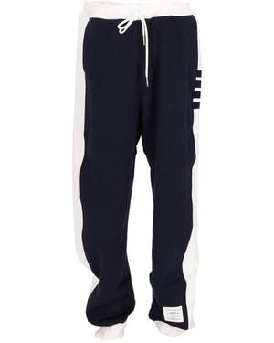 Thom Browne Joggers 4 Bar - Blue