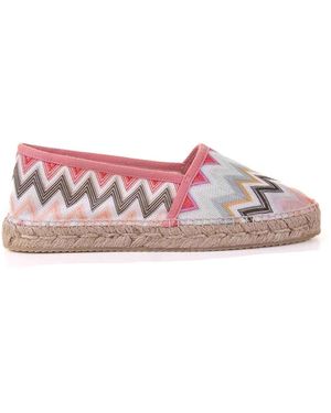 Missoni Espadrillas Slip On - Pink