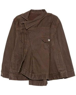 Sacai Jacket - Brown