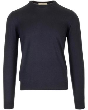 Mauro Ottaviani Crewneck Jumper - Blue