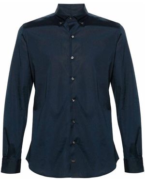 Fay Button Down Shirt - Blue