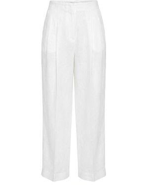 120% Lino Pants - White