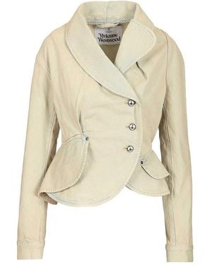 Vivienne Westwood Stormy Denim Jacket - Natural