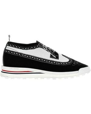 Thom Browne 'Longwing Brouge' Trainers - Black