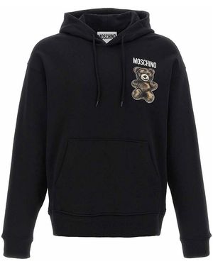 Moschino Little Teddy Bear Hooded Sweatshirt - Blue