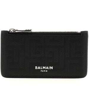 Balmain Purse Logo - Black