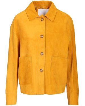 Blusotto Asia Suede Jacket - Orange
