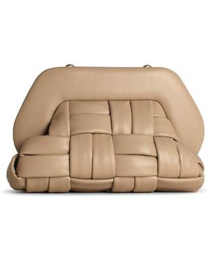 THEMOIRÈ Tia Weaved Vegan Leather Bag - Natural