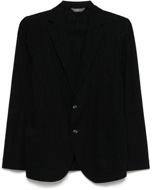 Circolo 1901 Cotton Single-Breasted Jacket - Black