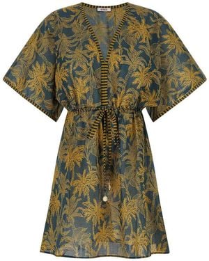 Eres Vestito Con Ninsula - Verde