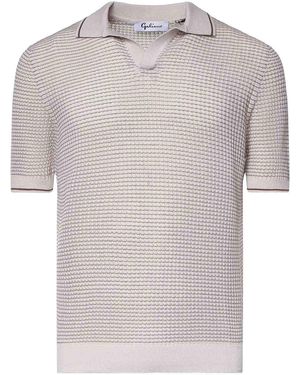 Giuliano Galiano Cotton Polo - White