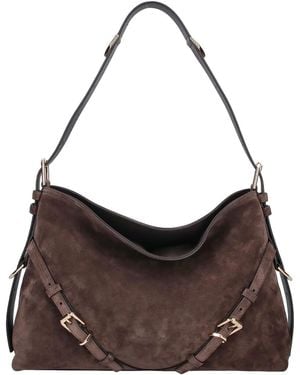 Givenchy Medium Shoulder Bag Voyou - Brown