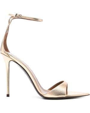 Giuseppe Zanotti Intriigo Leather Sandals - White