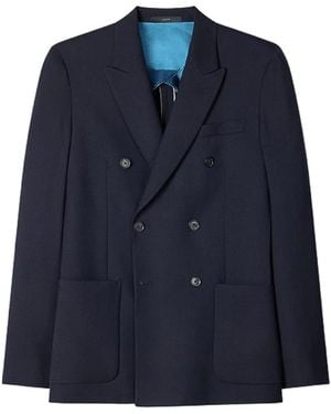 Paul Smith Double-Breasted Blazer - Blue