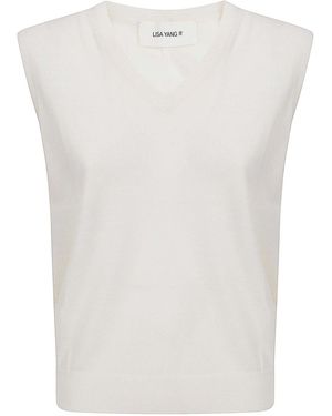 Lisa Yang Lauri Top - White