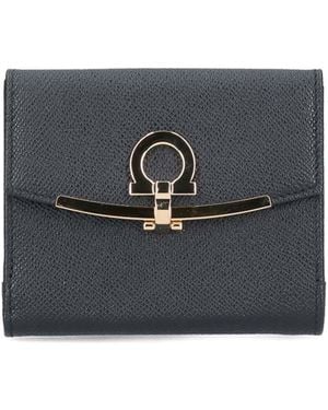 Ferragamo Small Wallet - Grey