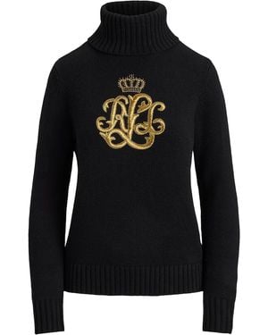 Ralph Lauren Kexley-Long Sleeve-Pullover - Black