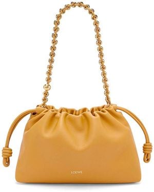 Loewe Medium Flamenco Purse - Metallic