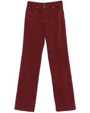 Etro Bootcut Jeans - Rot