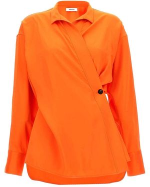 Ferragamo Shirts - Orange