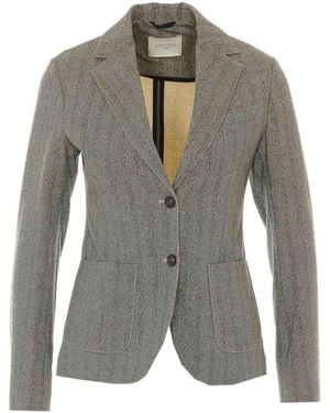 Circolo 1901 Single Breasted Button Jacket - Gray