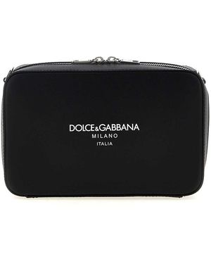 Dolce & Gabbana Logo Shoulder Strap - Black
