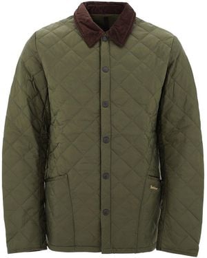 Barbour Liddesdale Quilted Nylon Jacket - Green
