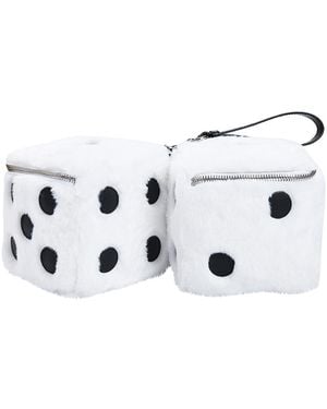Moschino Dice Bag - White