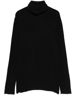 Be You Cashmere Turtle-Neck Sweater - Black