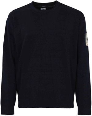 C.P. Company Cotton Sweater Vanis - Blue