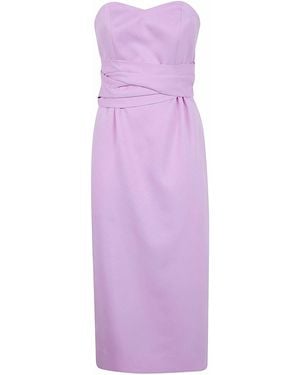 Essentiel Antwerp Juror Bustier Dress - Purple
