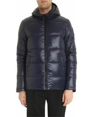 KARL LAGERFELD Reversible Down Jacket - Blue