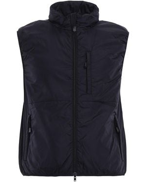 Aspesi Jil Nylon Taffeta Padded Vest - Blue