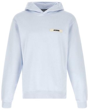 Jacquemus Le Hoodie Gros Grains Sweatshirt - Blue
