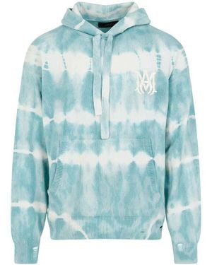 Amiri Ma Tie Dye Hoodie - Blue