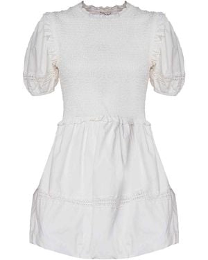 For Love & Lemons Sandy Mini Dress - White