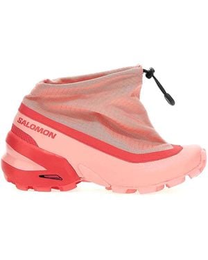 MM6 by Maison Martin Margiela X Salomon Cross Low Sneaker - Pink