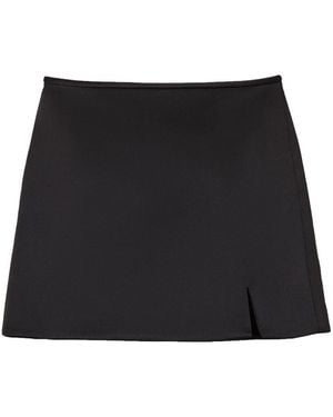 Marc Jacobs Duchess Satin Skirt - Black