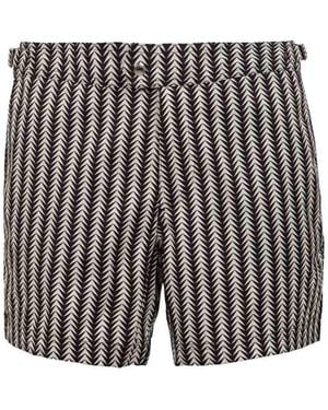 Tom Ford And Nylon Swimsuit - Grey