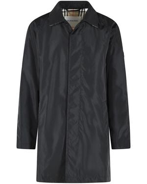 Burberry Ridgewood Nylon Car Coat - Grey