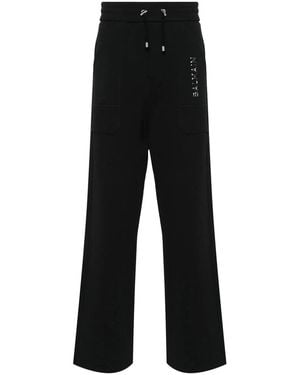 Balmain Logo Plaque Jogging Pant - Black
