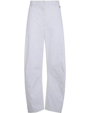 Herno Wide Leg Pants - White